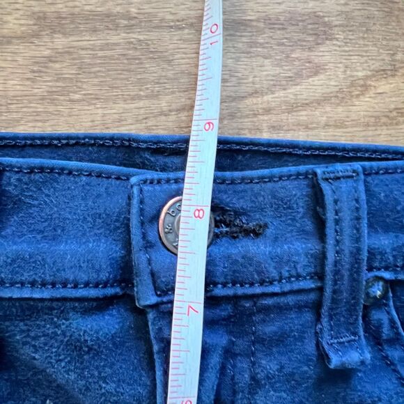 Rag & Bone Jean Legging Women's Size 28 Navy Sateen Skinny Jeans - Picture 8 of 9